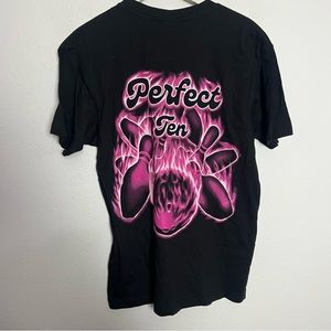 New Copes Perfect 10 Black Crew Neck T-shirt Size Medium